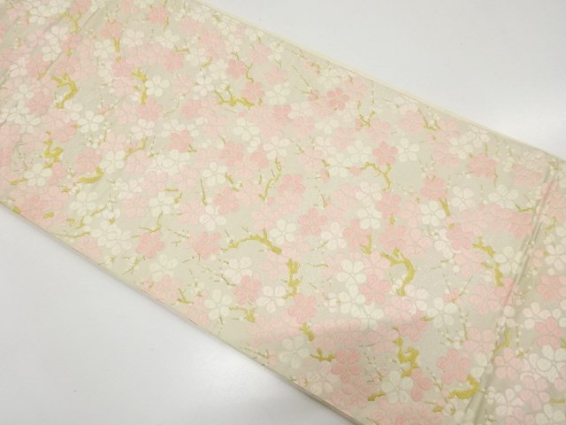 JAPANESE FUKURO OBI / WOVEN BRANCH UME